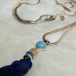 NY&C - Long Tassel Pendant Necklace
